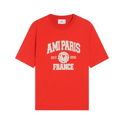2026 AMI PARIS ユニセックス Tシャツ