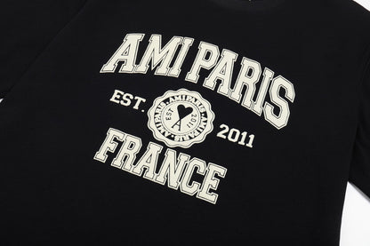 2026 AMI PARIS ユニセックス Tシャツ