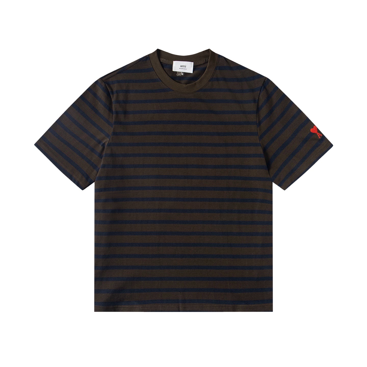 2026 AMI PARIS Unisex Striped T-Shirts