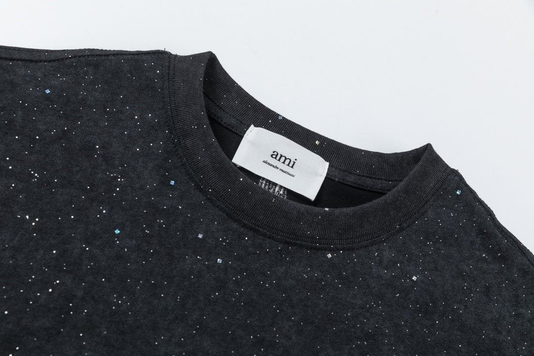 2026 AMI PARIS Unisex  Starlight T-Shirts