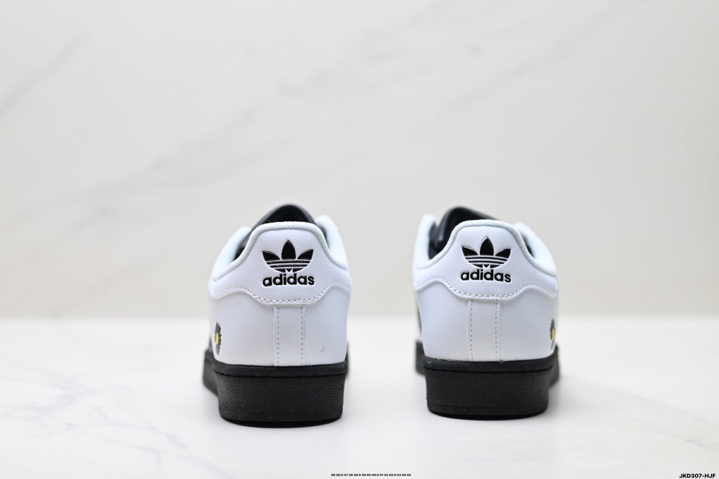 Adidas  Classic Black & White Superstar Sneakers