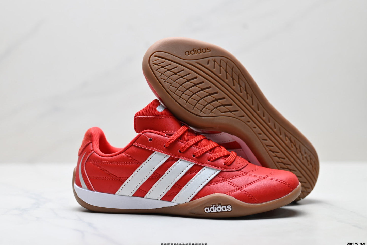 Adidas Men's Red White Indoor Training Shoes