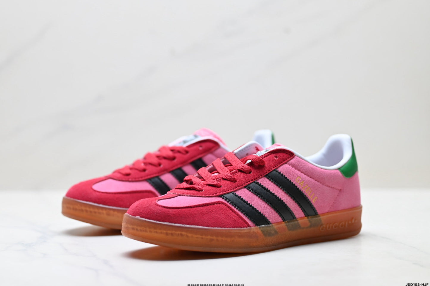 Adidas Originals Gazelle Pink Black Gum Sneakers