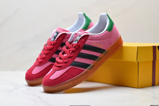 Adidas Originals Gazelle Pink Black Gum Sneakers