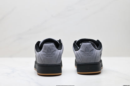 Adidas Originals Superstar Platform Grey Black Suede Sneakers