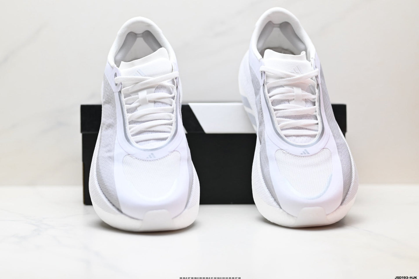 Adidas Performance Silver White Running Shoes