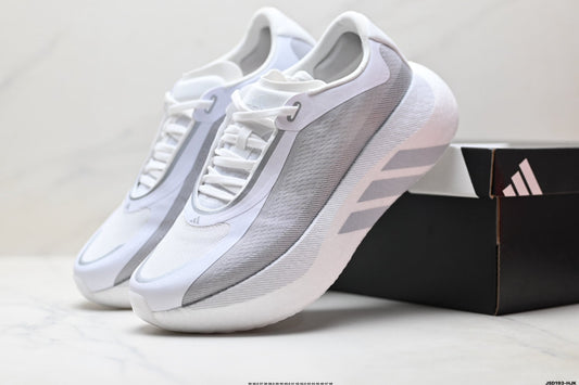 Adidas Performance Silver White Running Shoes