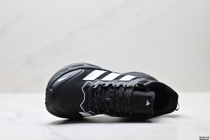 Adidas Waterproof Trail Running Shoes – Black White Outdoor Sneakers