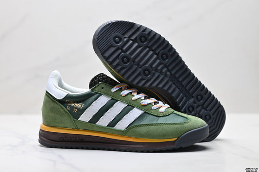 Adidas SL 72 Green Retro Sneakers