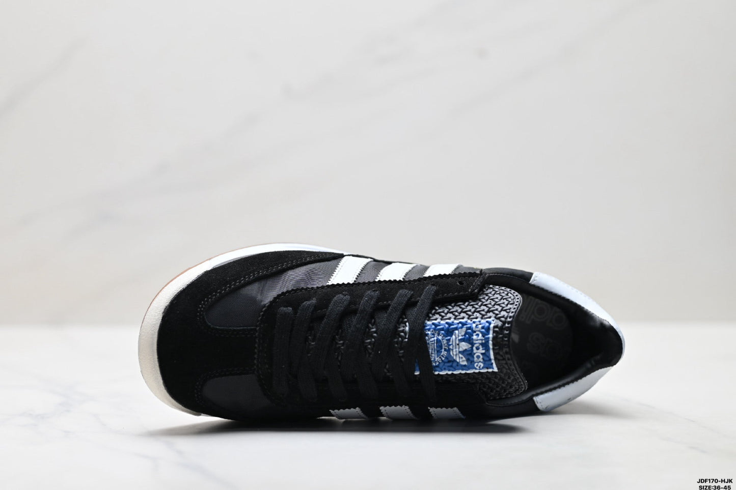 Adidas SL 72 Black Retro Sneakers