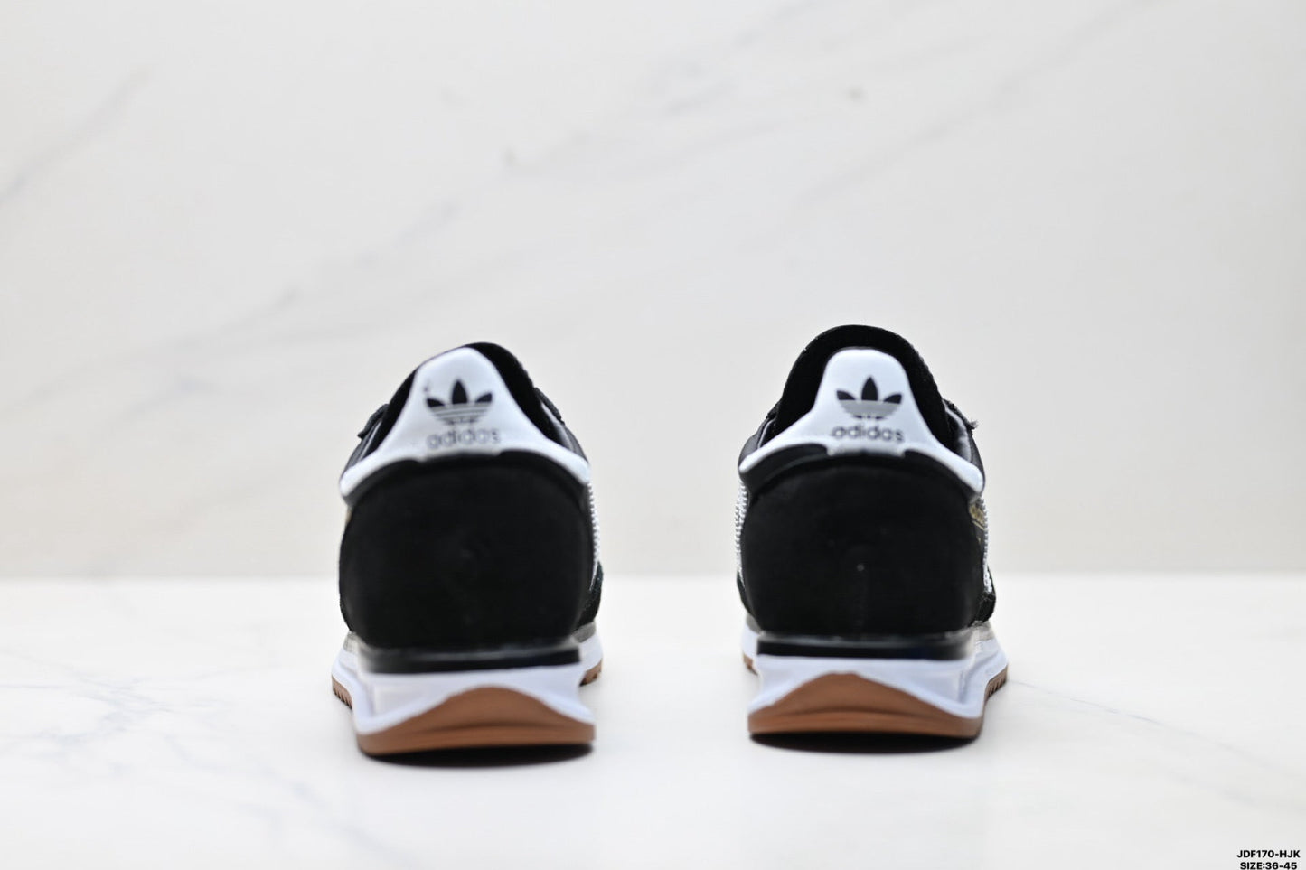 Adidas SL 72 Black Retro Sneakers