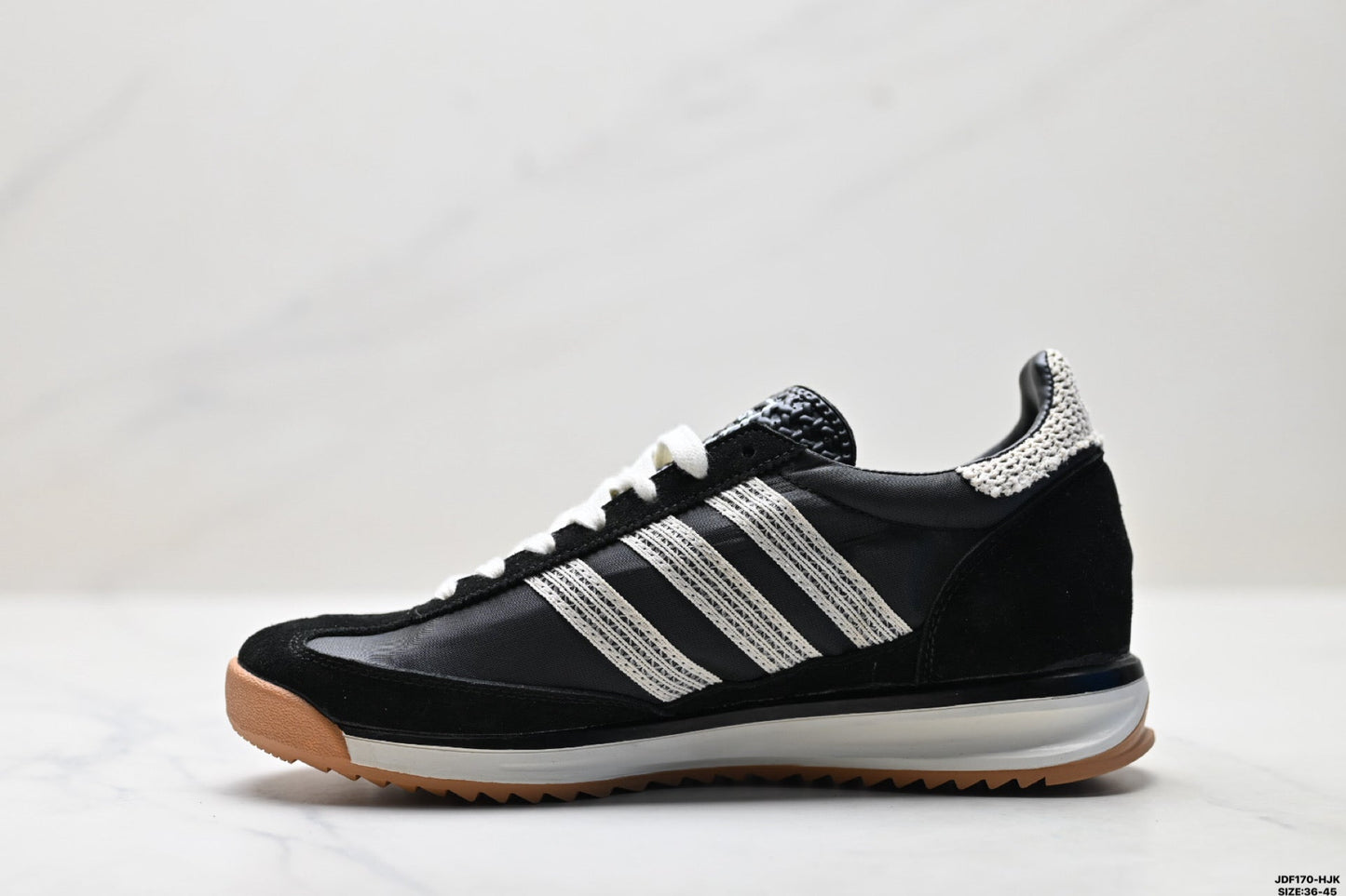 Adidas SL 72 Black Retro Sneakers