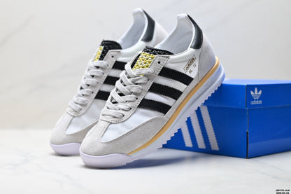 Adidas SL 72 White Black Retro Sneakers