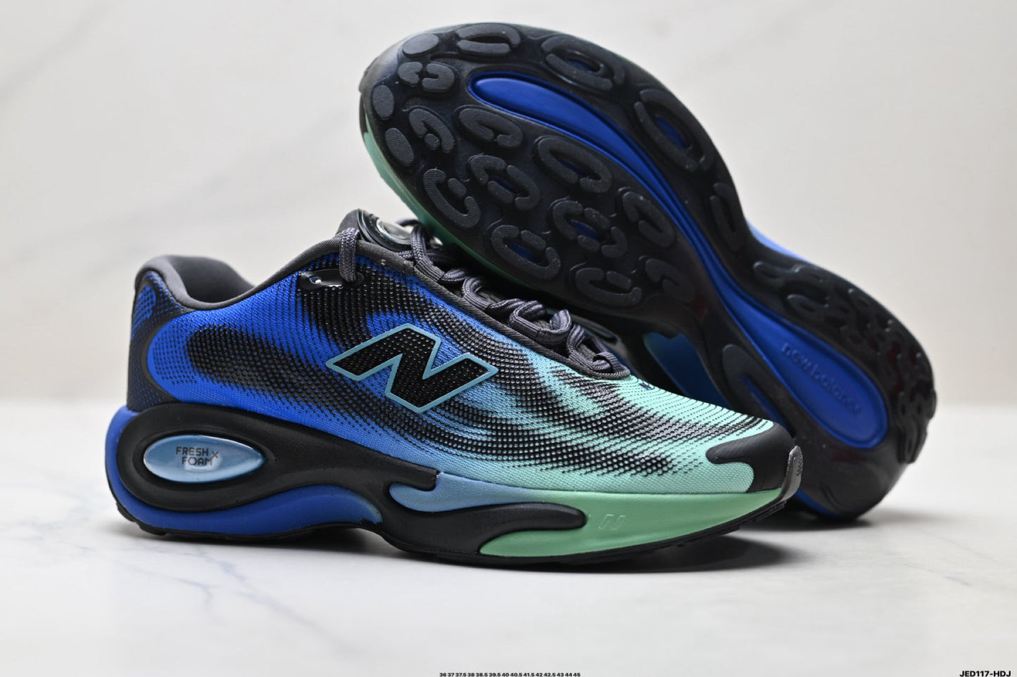 New Balance Fresh Foam Running Shoes - Blue/Black