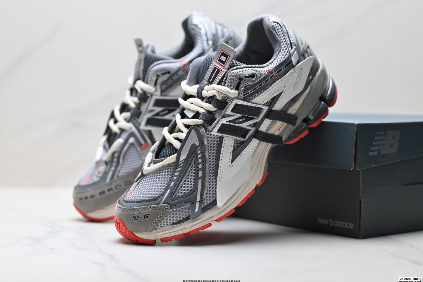 New Balance 1906R Running Shoes - Grey/Silver Red