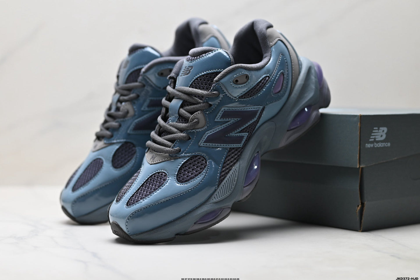 New Balance 9060 Sneakers - Blue Grey Purple