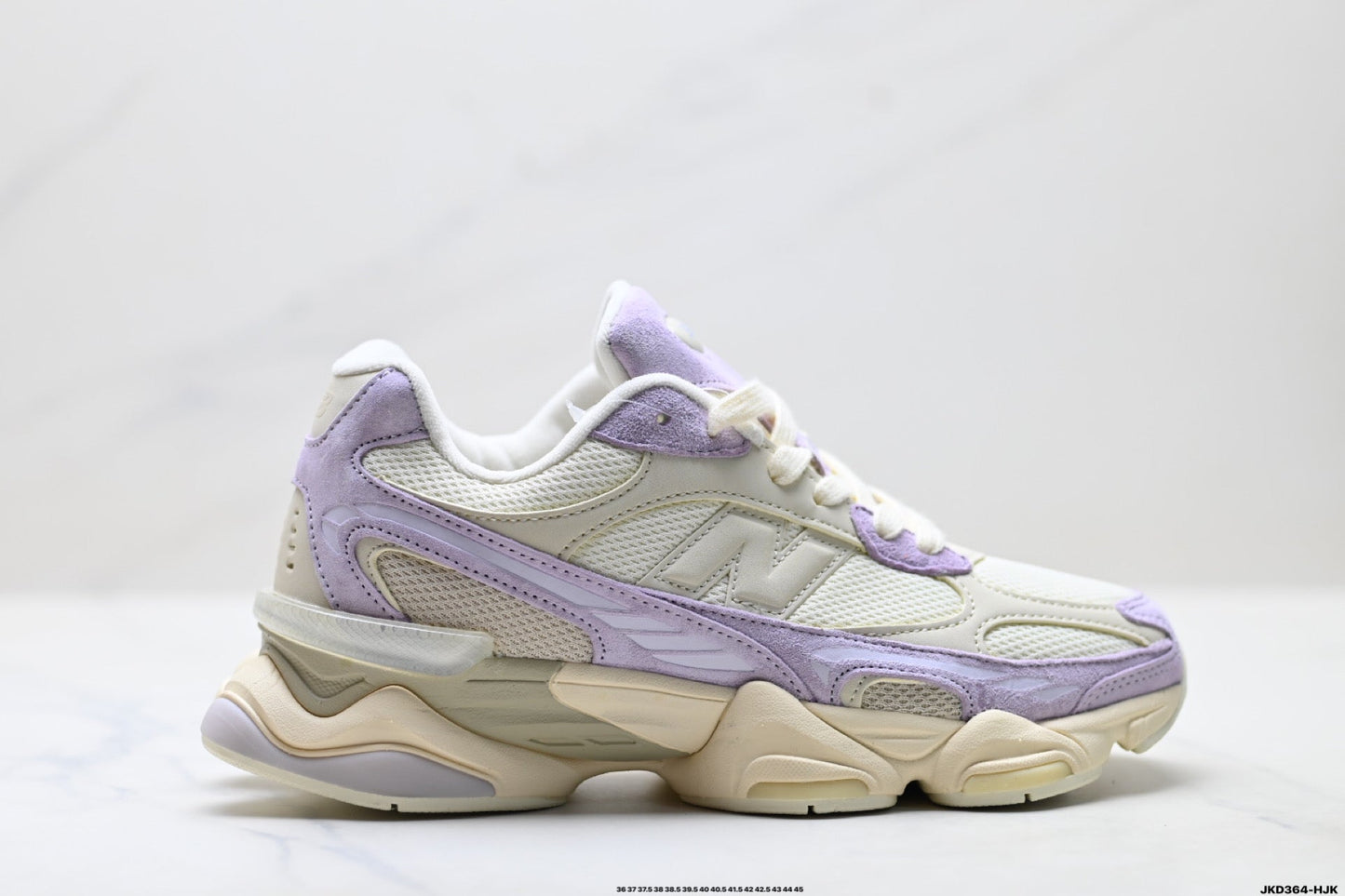 New Balance 9060 Sneakers - Cream Lavender