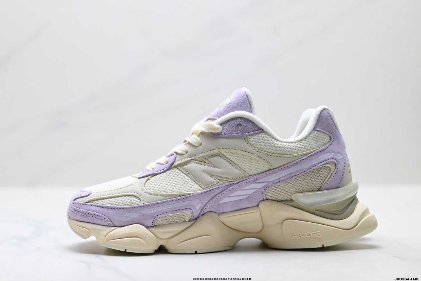 New Balance 9060 Sneakers - Cream Lavender