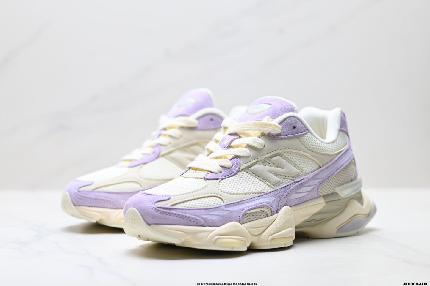 New Balance 9060 Sneakers - Cream Lavender