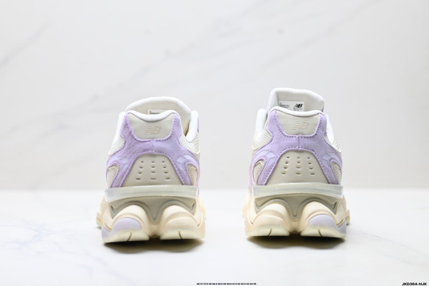 New Balance 9060 Sneakers - Cream Lavender