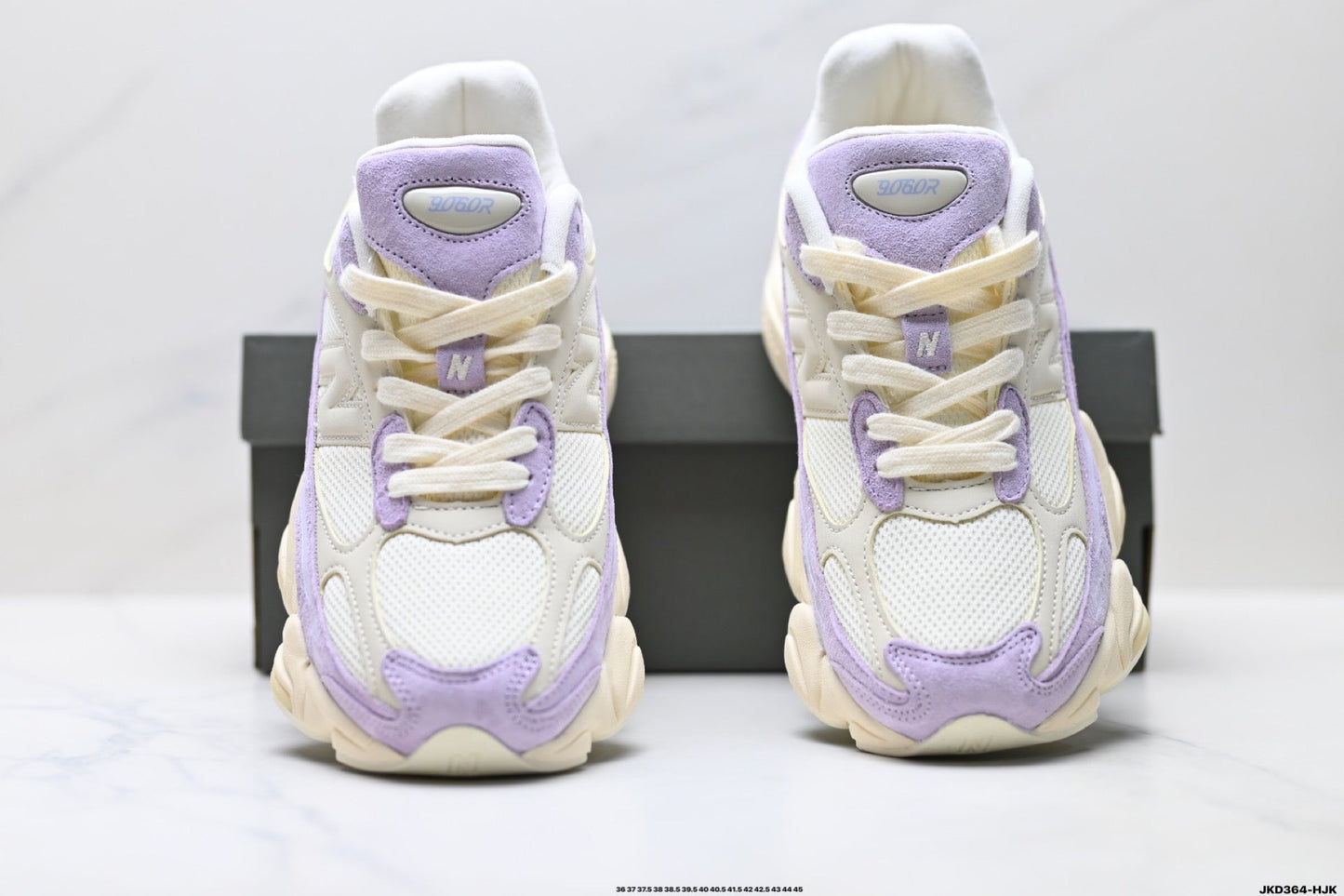 New Balance 9060 Sneakers - Cream Lavender