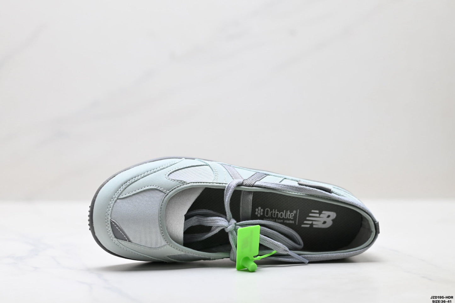 New Balance Flat Breeze Mary Jane Shoes - Light Grey