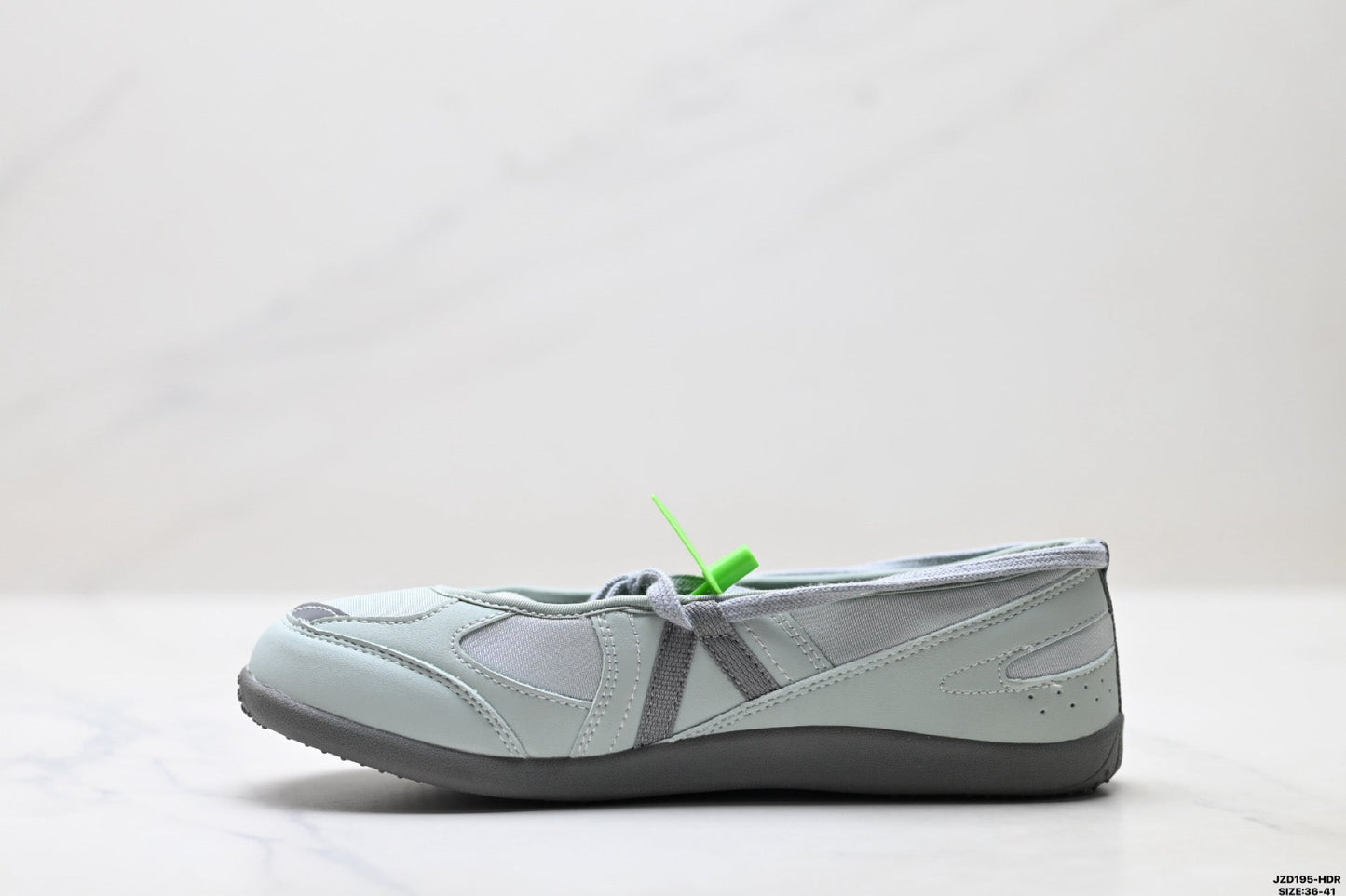 New Balance Flat Breeze Mary Jane Shoes - Light Grey
