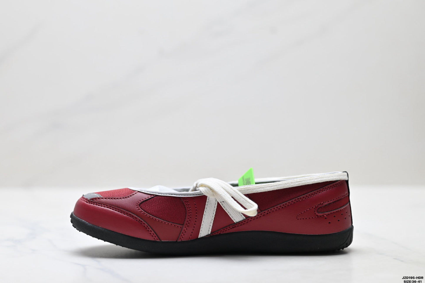 New Balance Flat Breeze Mary Jane Shoes - Burgundy