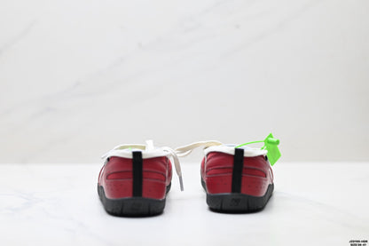 New Balance Flat Breeze Mary Jane Shoes - Burgundy