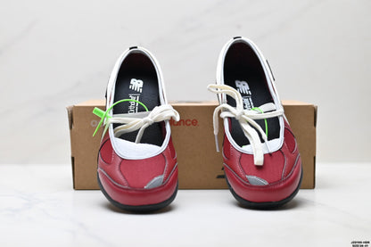 New Balance Flat Breeze Mary Jane Shoes - Burgundy