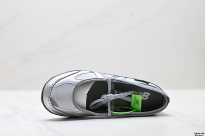 New Balance Flat Breeze Mary Jane Shoes - Grey