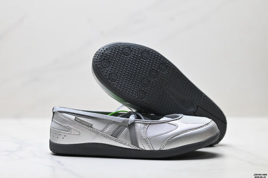 New Balance Flat Breeze Mary Jane Shoes - Grey