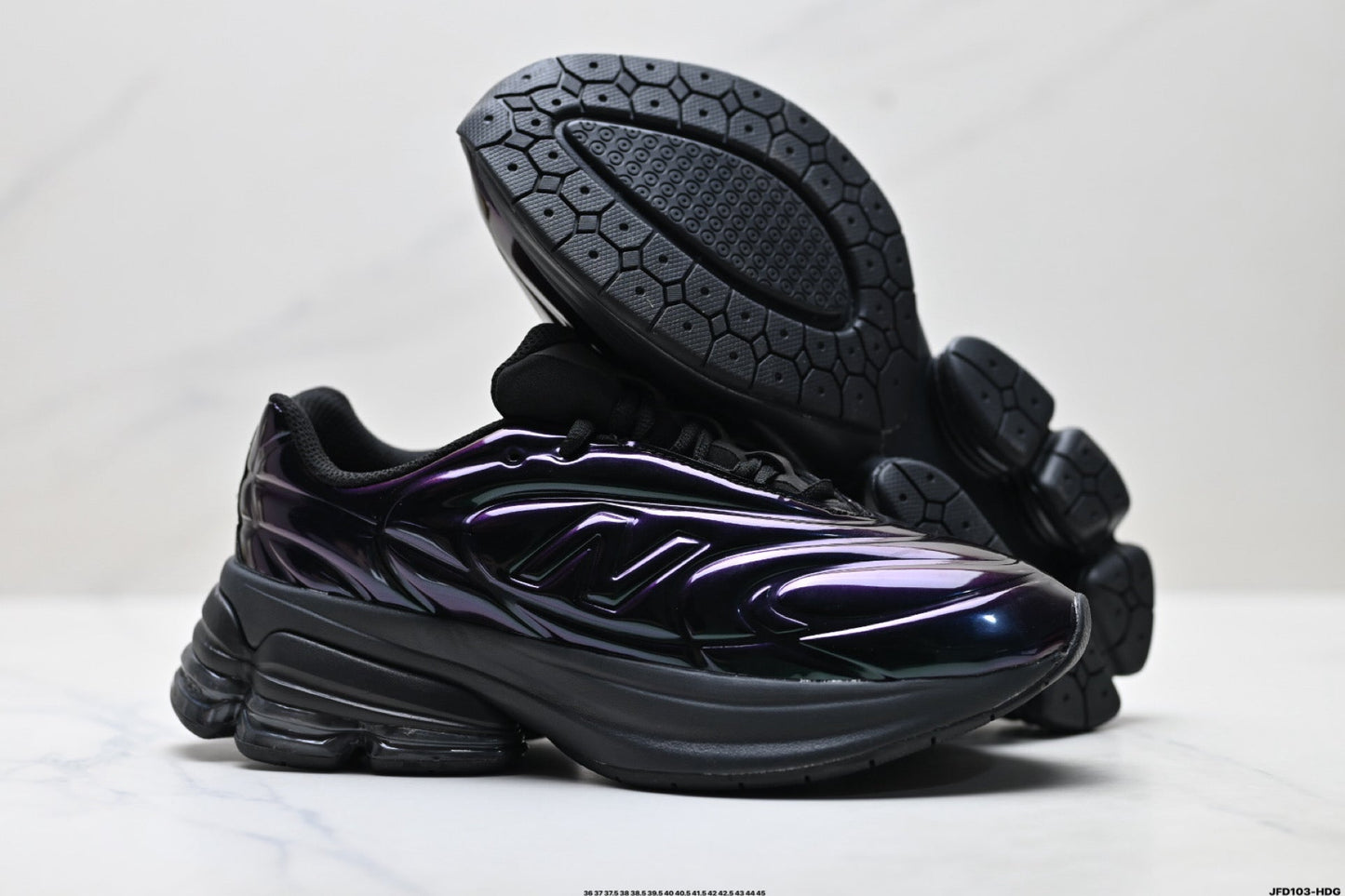 New Balance Lifestyle Running Shoes - Black Purple