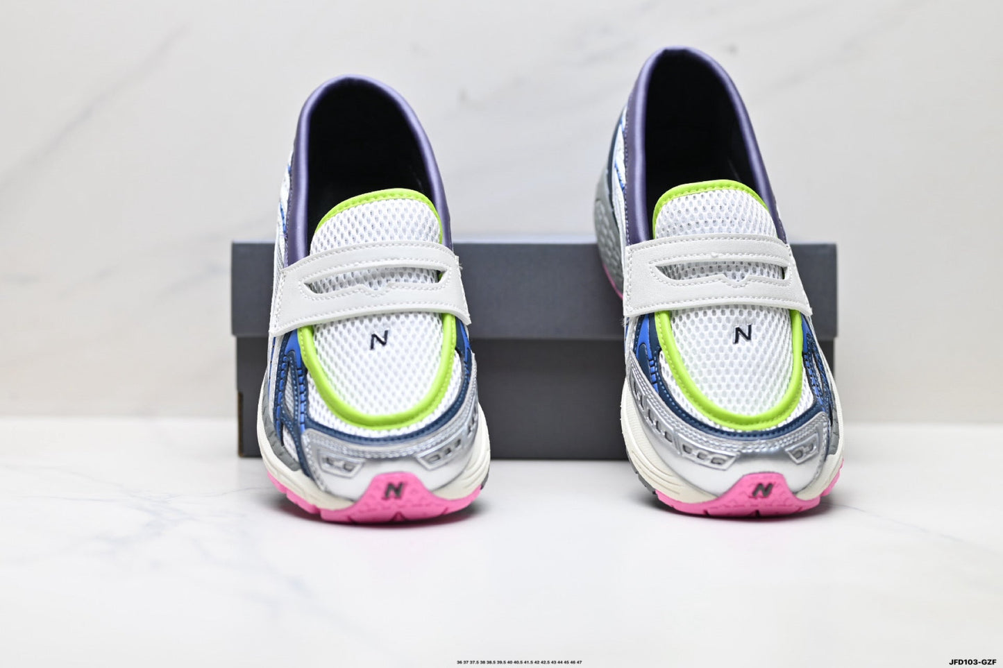 New Balance 1906L Loafers - White Blue