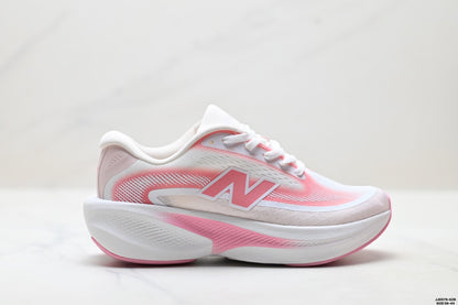 New Balance Lightweight Running Shoes - White Pink
