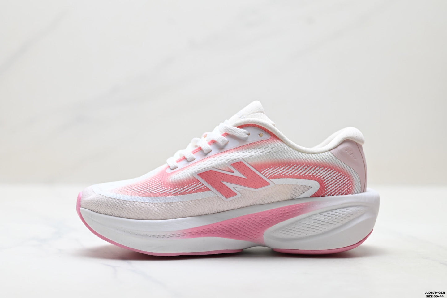 New Balance Lightweight Running Shoes - White Pink