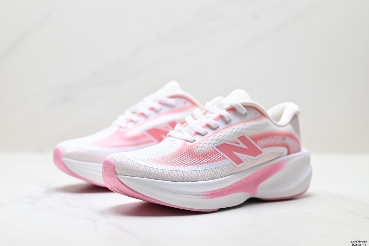 New Balance Lightweight Running Shoes - White Pink