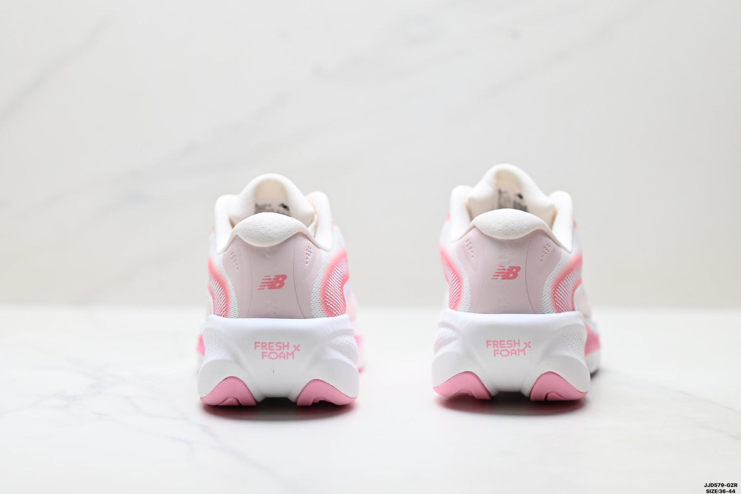 New Balance Lightweight Running Shoes - White Pink