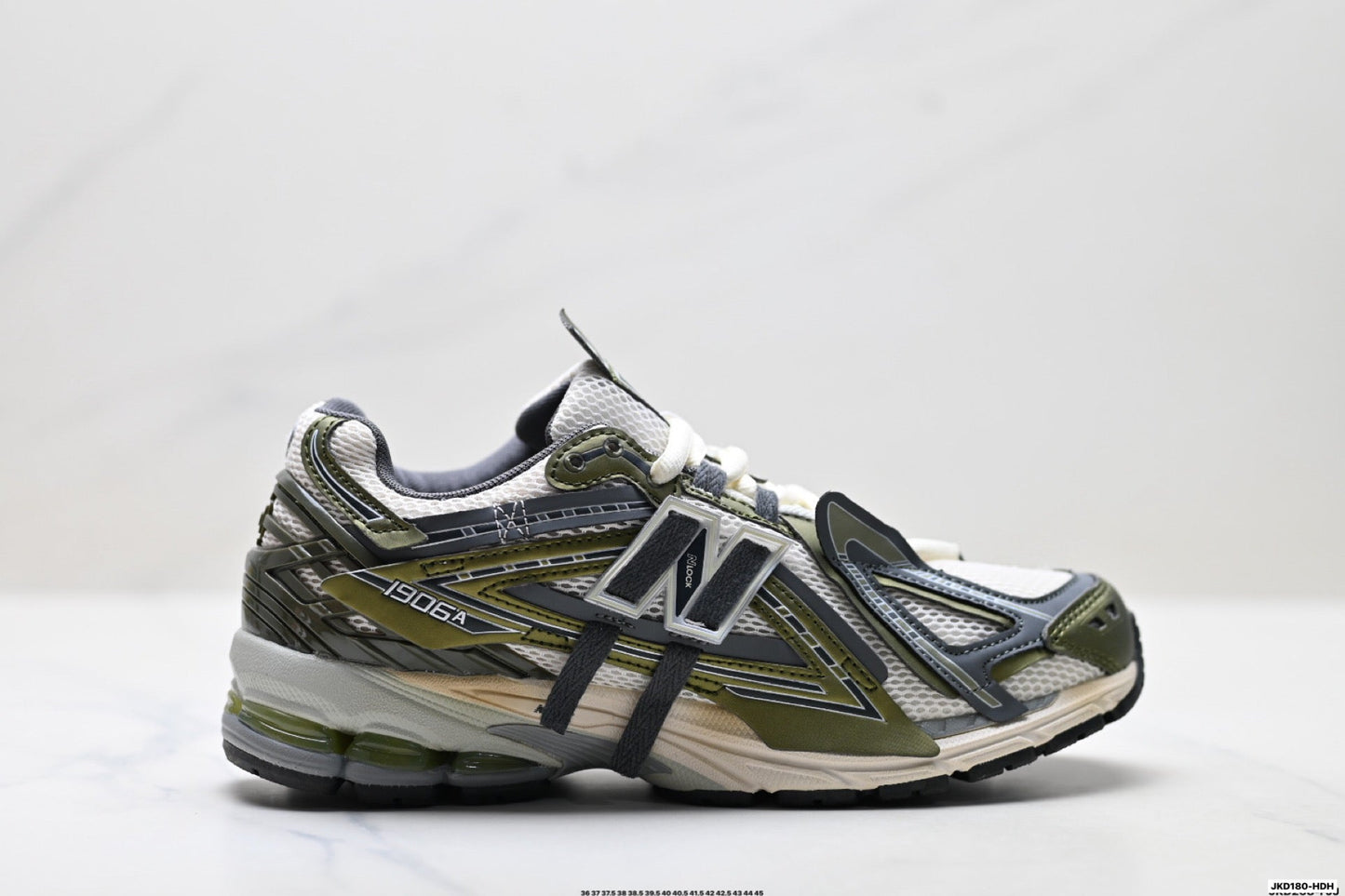 New Balance 1906A Retro Running Shoes – Olive Green