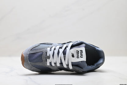 Miu Miu x New Balance 530 SL Retro Sneakers – Grey Gum