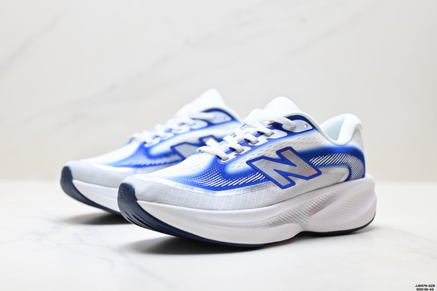 New Balance FuelCell Rebel Running Shoes – White Blue