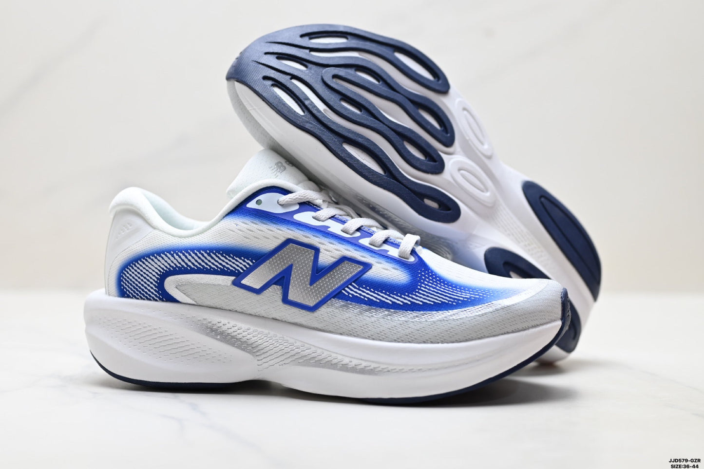 New Balance FuelCell Rebel Running Shoes – White Blue