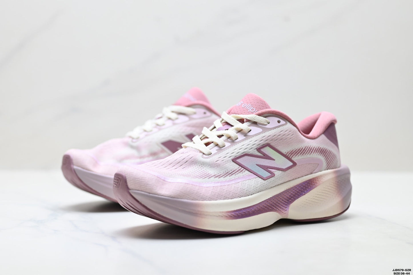 New Balance Ellipse v1 Running Shoes – White Pink