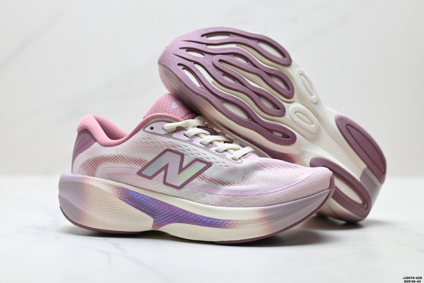 New Balance Ellipse v1 Running Shoes – White Pink
