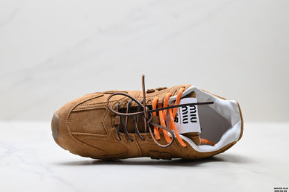 Miu Miu x New Balance 530 SL Retro Sneakers – Caramel Brown