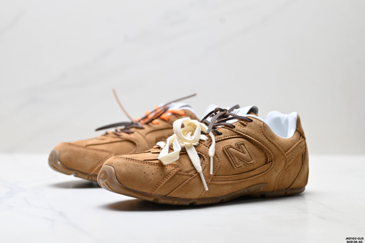 Miu Miu x New Balance 530 SL Retro Sneakers – Caramel Brown