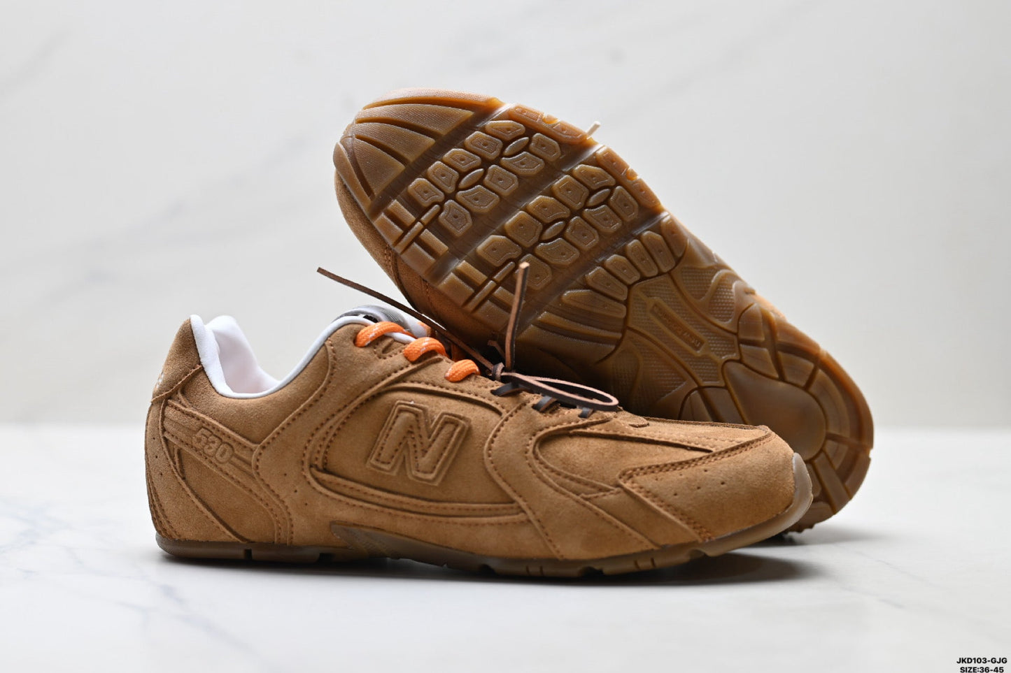 Miu Miu x New Balance 530 SL Retro Sneakers – Caramel Brown