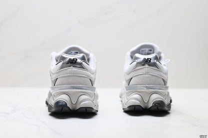 New Balance 9060 Retro Lifestyle Sneakers – White Silver