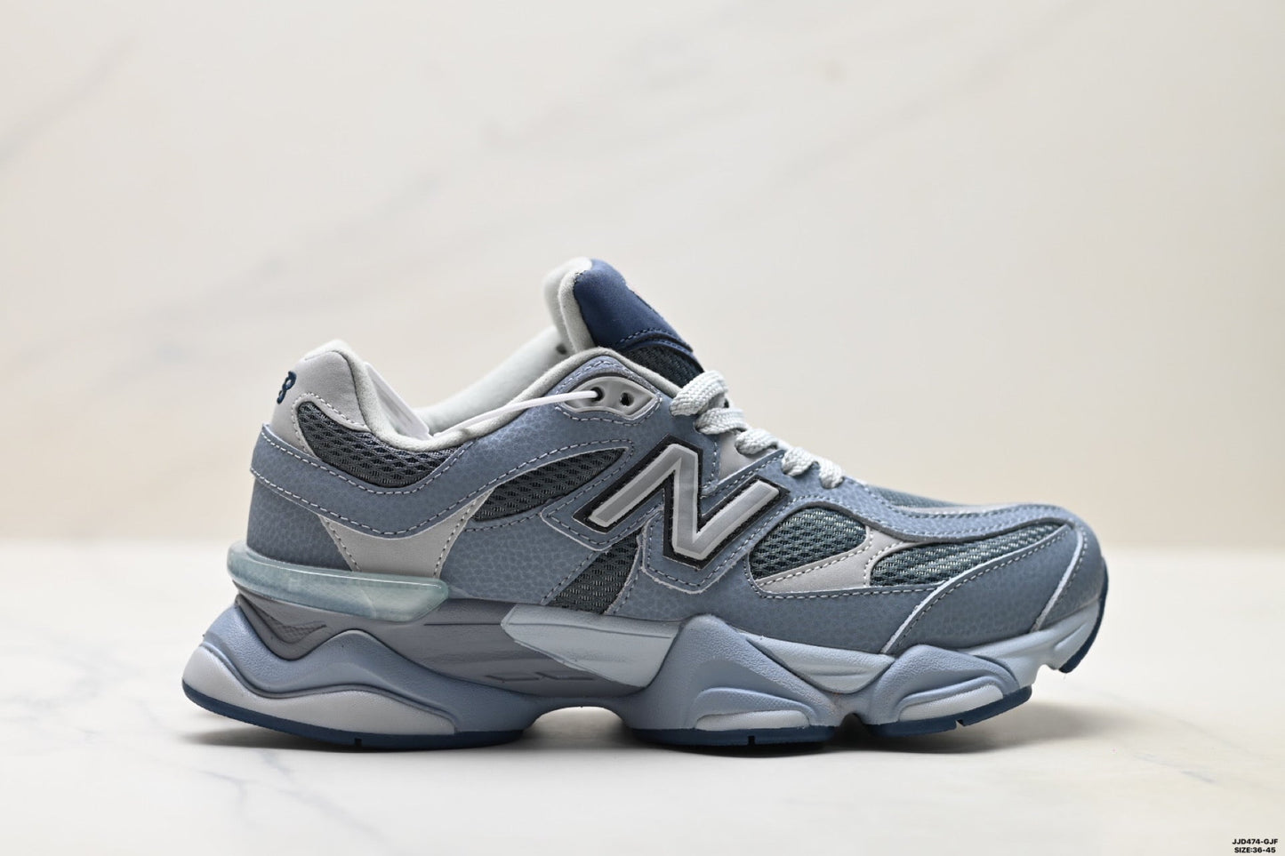 New Balance 9060 Retro Lifestyle Sneakers – Blue Grey