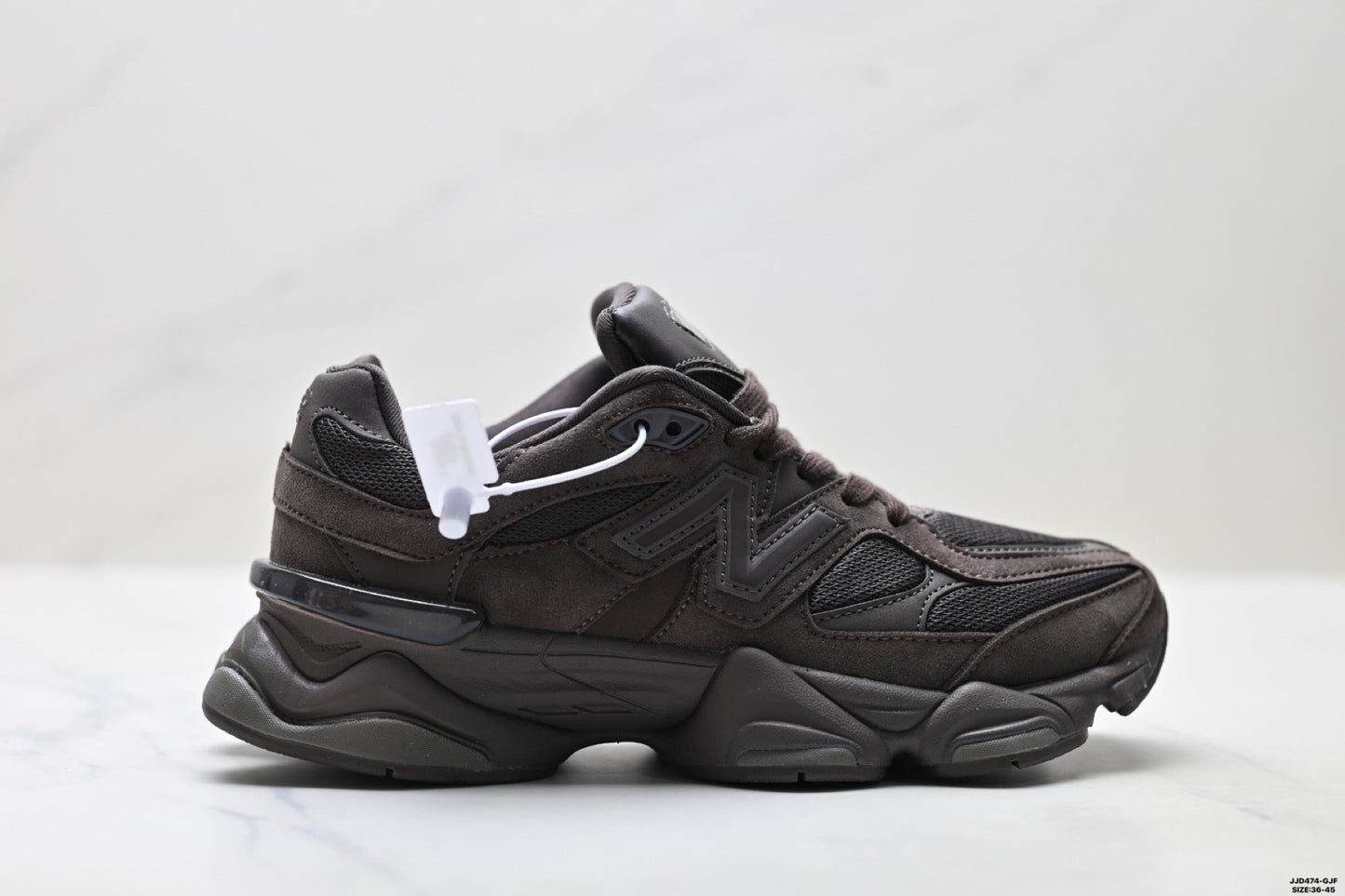New Balance 9060 Retro Lifestyle Sneakers – Triple Black